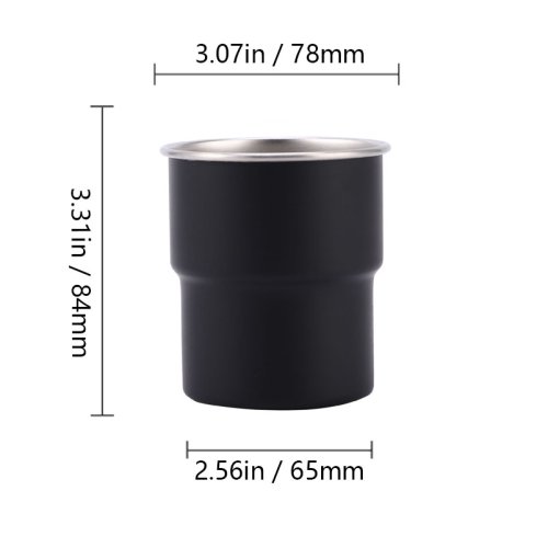 5 Pack Customized Logo/Text Stainless Steel Coffee Cups, for Drinking Coffee, Water, Wine, Beer and More, Widely Used for Parties, Events, Outdoors - Image 5